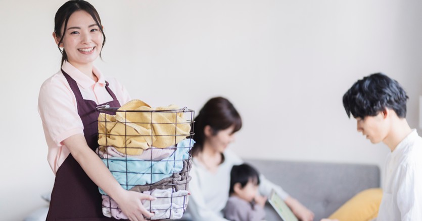 家事代行サービスで家庭の負担を軽減し頼ることを当たり前に。