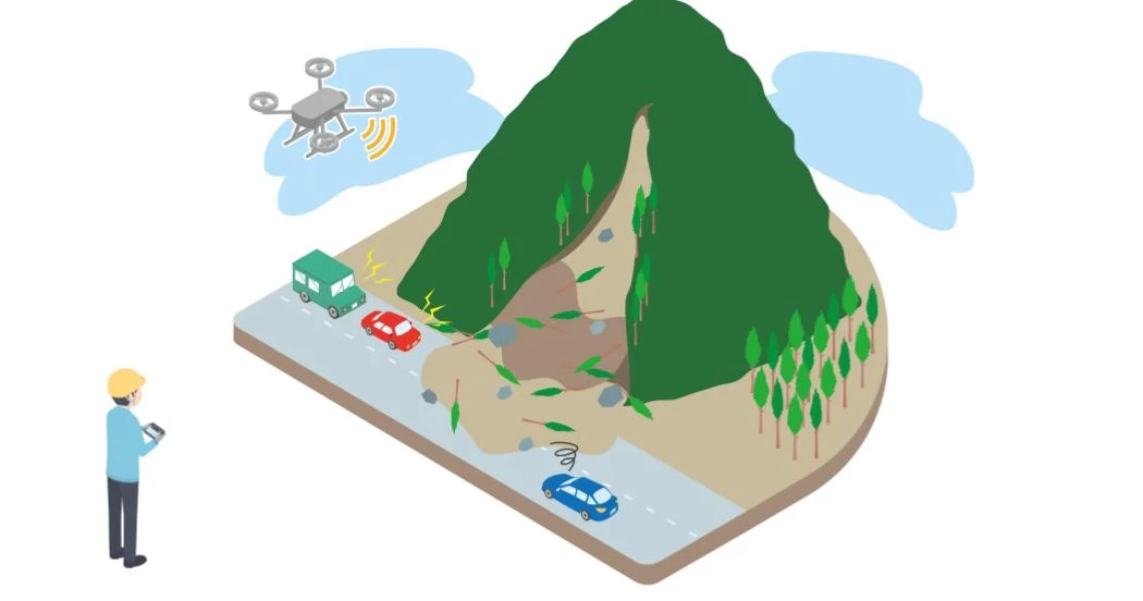 ドローンを日常から活用して、災害時の初動に備える。