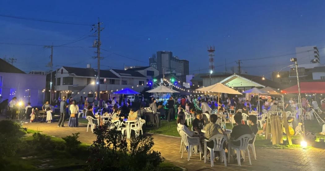 空き地の再生を起点として、学生と協働でまちを育む。