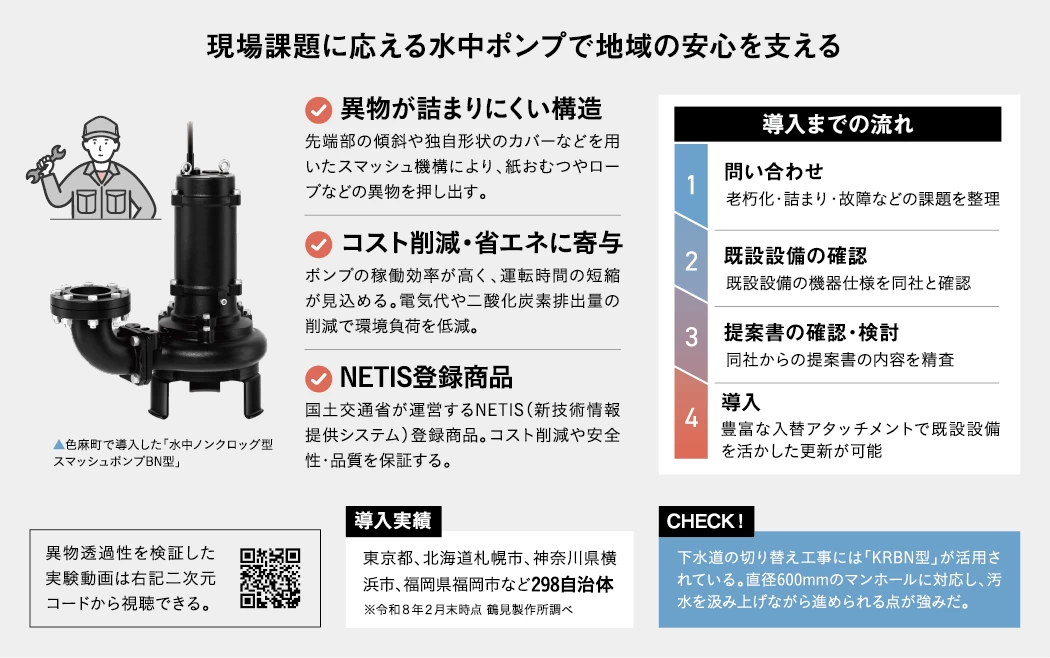 下水道の異物の詰まりを抑え職員による緊急対応を低減。｜ジチタイ